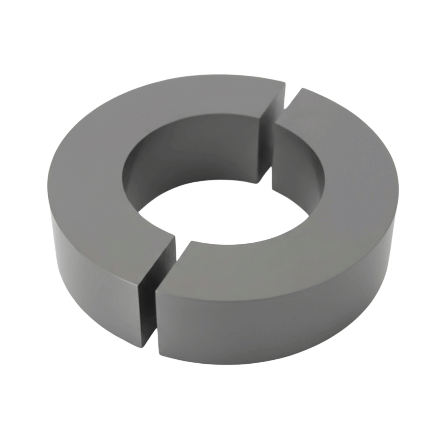 Amorphous core with air gap without text