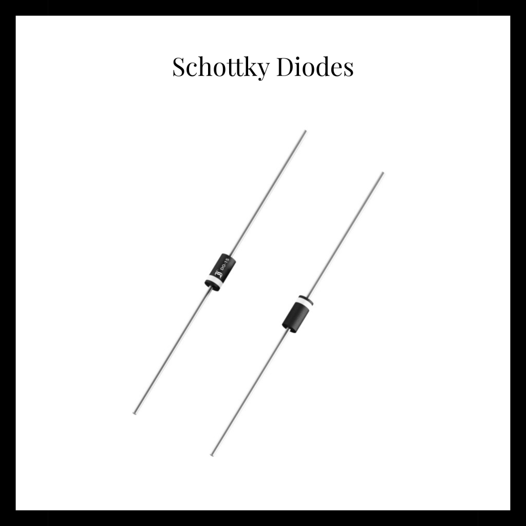 Diotec schottky diode white background black border