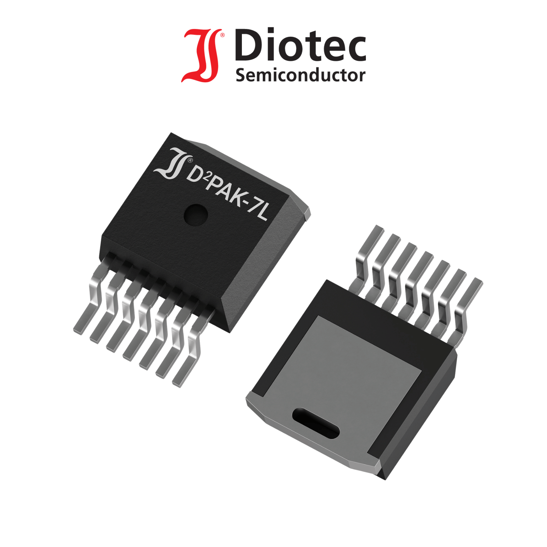 diotec semiconductors logo with d2pak 7l