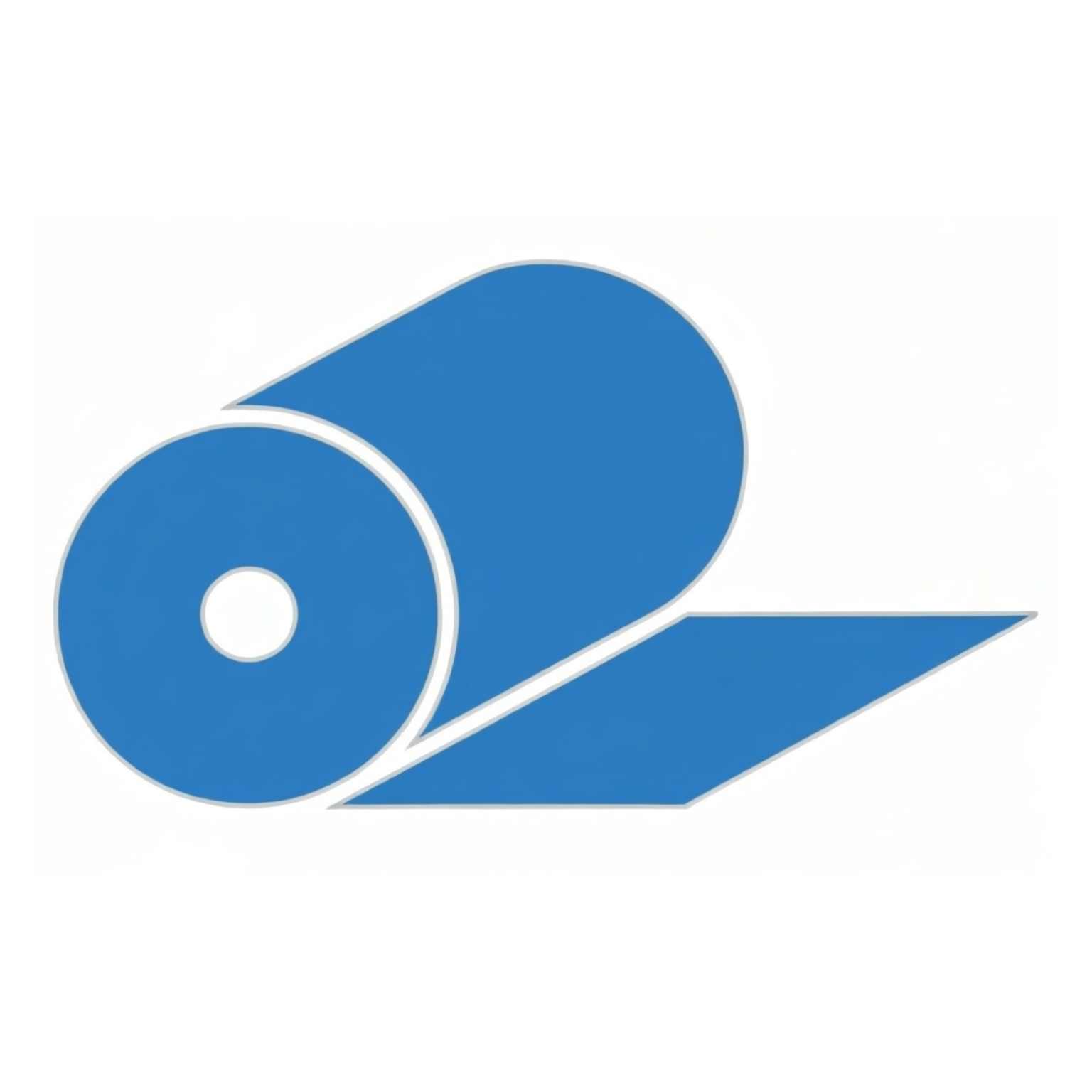 graphic of blue standard film roll