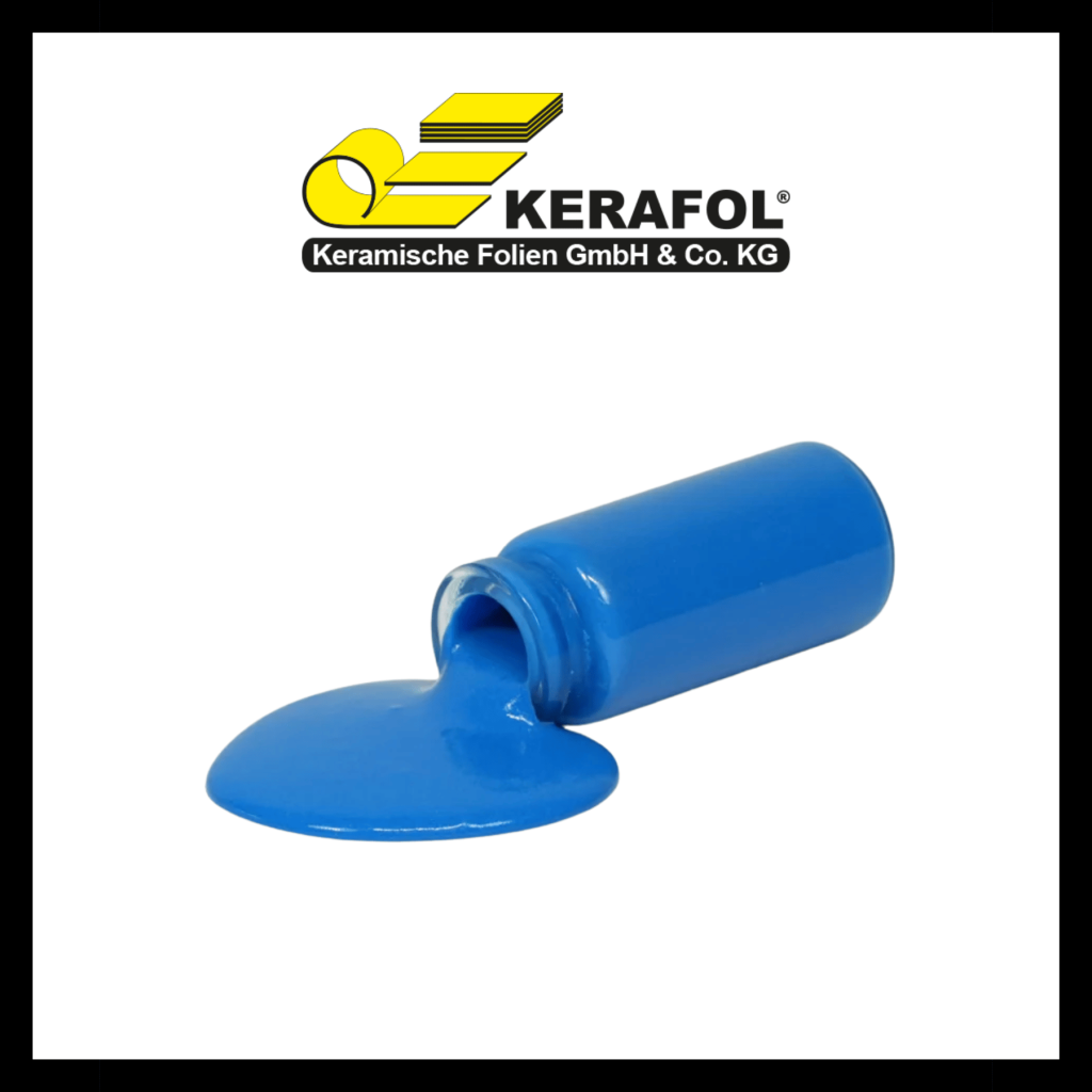 kerafol gap filler liquid blue black border
