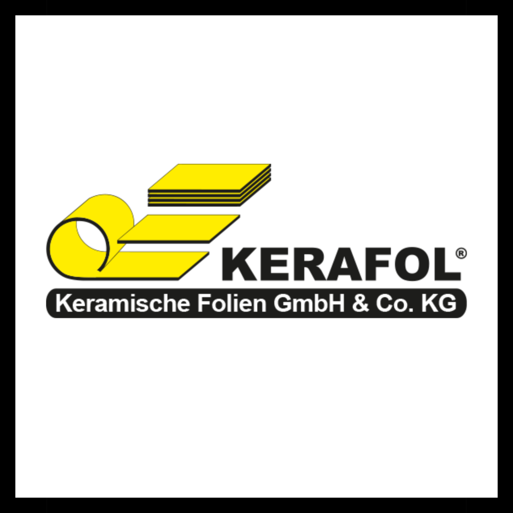 kerafol logo with black border