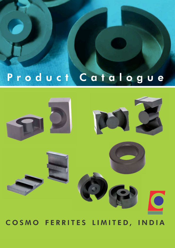cosmo ferrite catalog front page