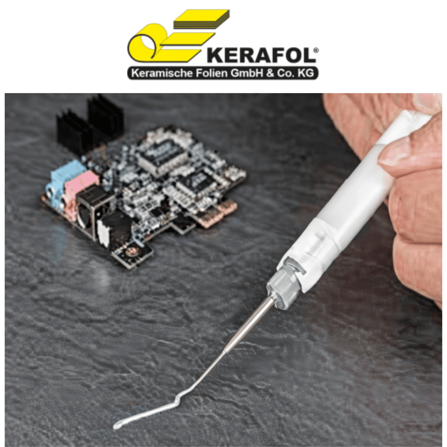 kerafol bond with logo
