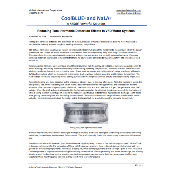 reducing harmonic distortion tech paper front image