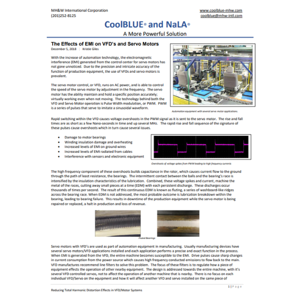the effects of emi on vfds and servo motors front image